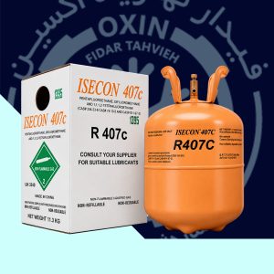 گاز مبرد r407c برند ایسکون